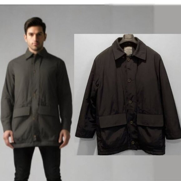 Geoffrey Beene Black Coat size 40 - Picture 1 of 17